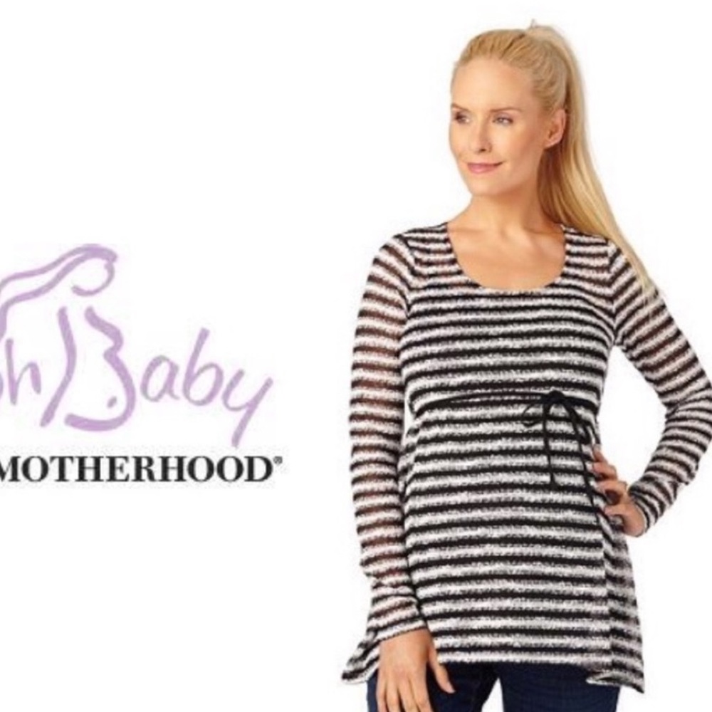 Oh Baby Maternity Sweater Med